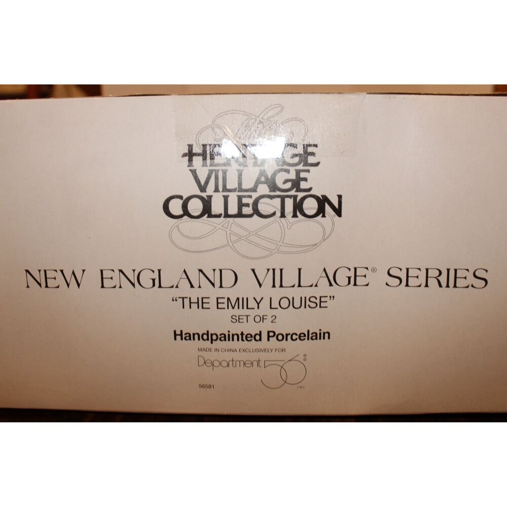 Dept 56 New England Village - The Emily Louise
